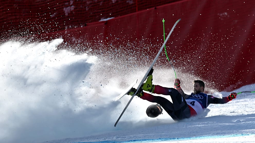 Unfälle auf der Olympia-Abfahrt in Bormio