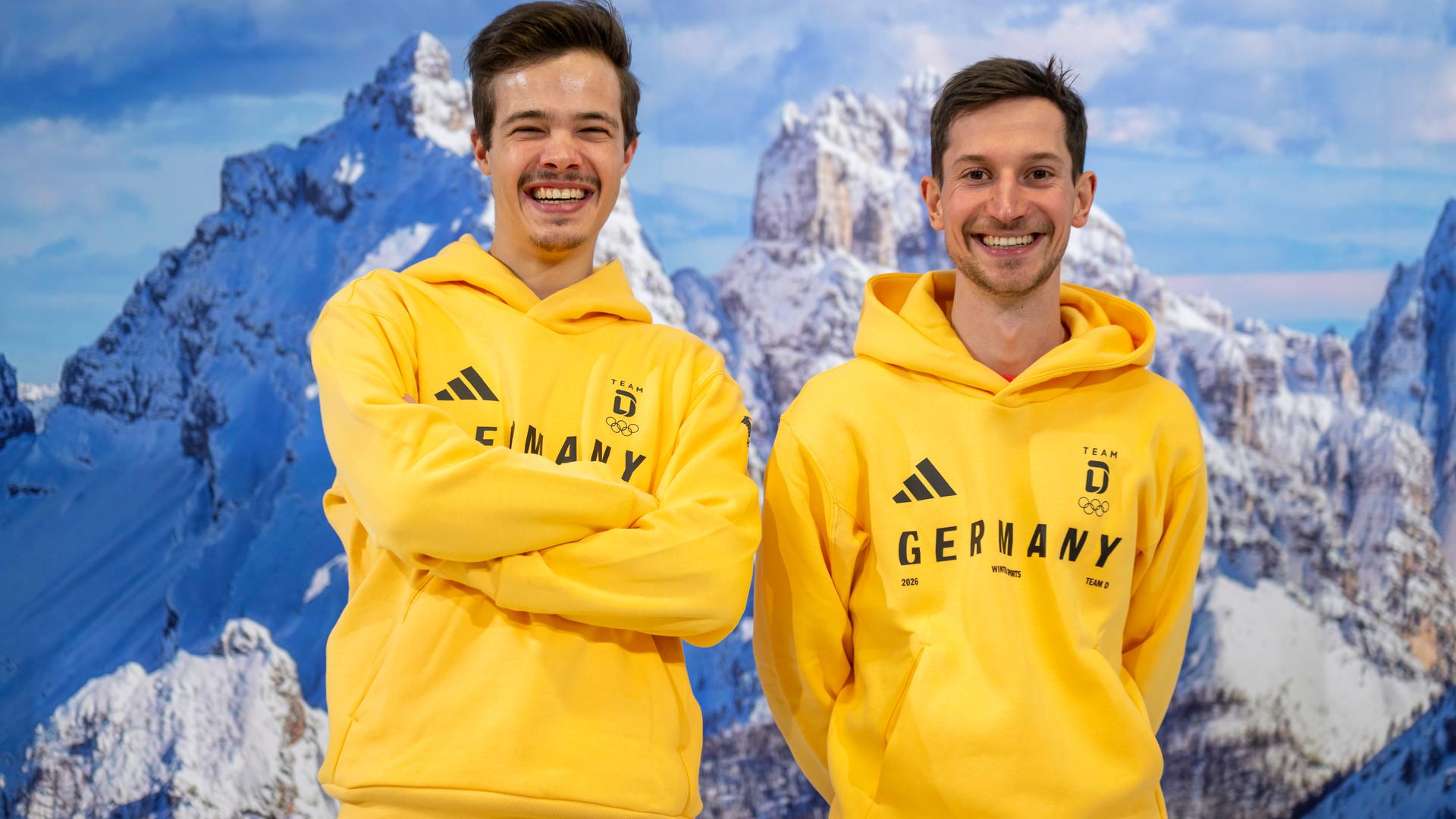 Das ungleiche Skisprung-Duo bei den Olympia-Winterspielen 2026