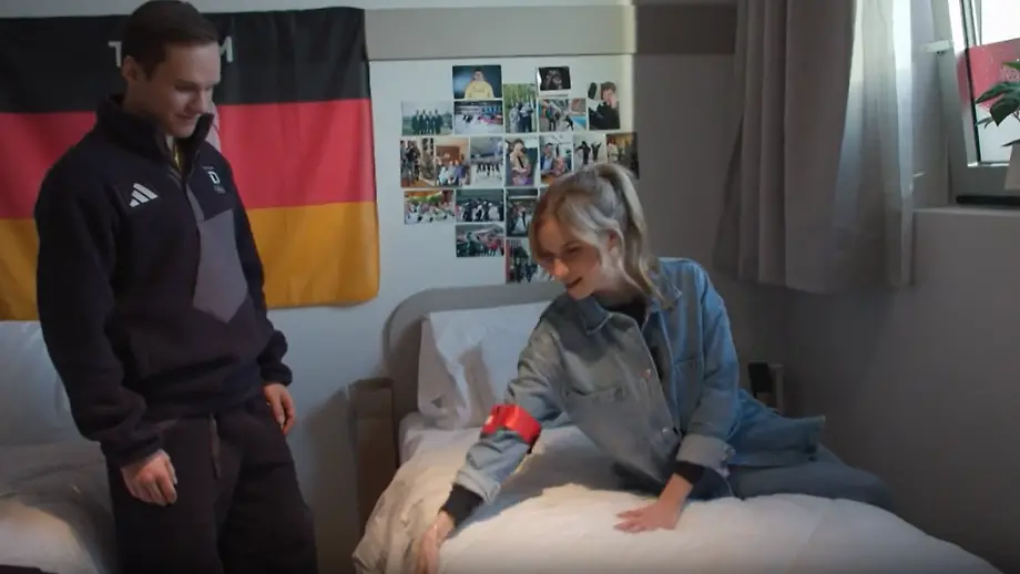 Leben der deutschen Athleten während der Olympischen Winterspiele