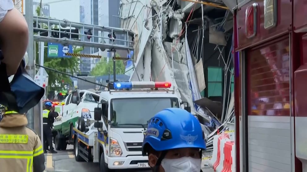 Tragisches Unglück bei Abrissarbeiten in Südkorea