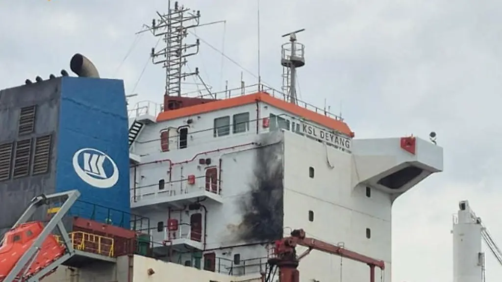 Russische Drohne trifft chinesisches Schiff vor Ukraine