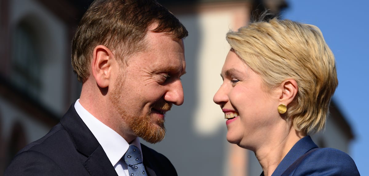 Kretschmers Empfehlung für Schwesig sorgt für Diskussion