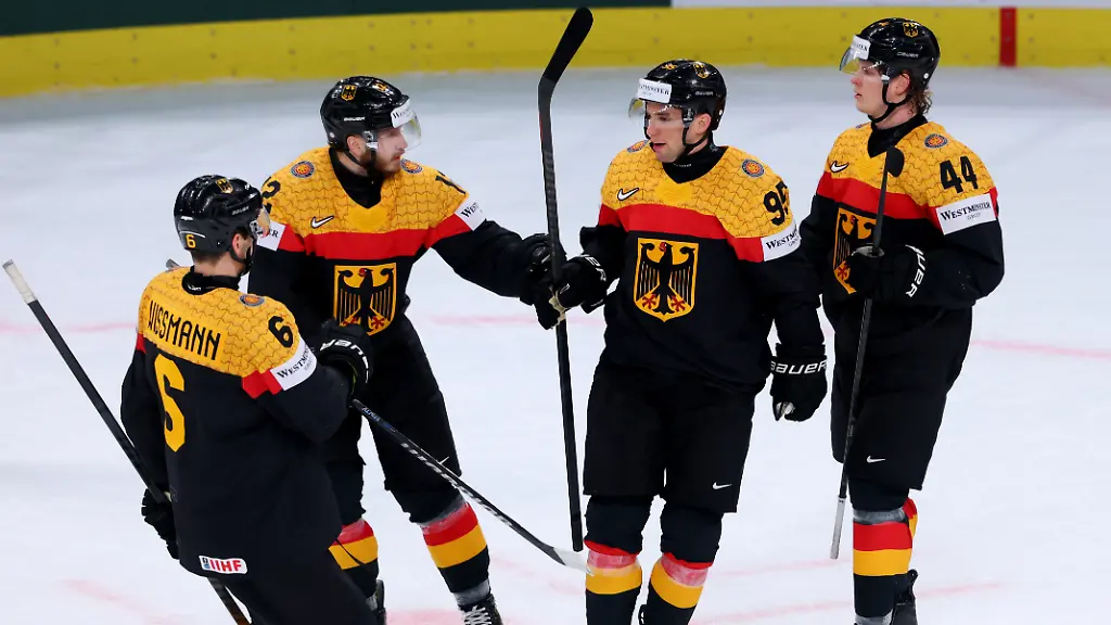 Mini-Chance auf WM-Viertelfinale: Deutsche Eishockey-Nationalmannschaft vor dem Aus