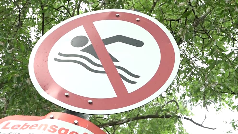 Hohe Bußgelder fürs Baden im Rhein bei Hitze