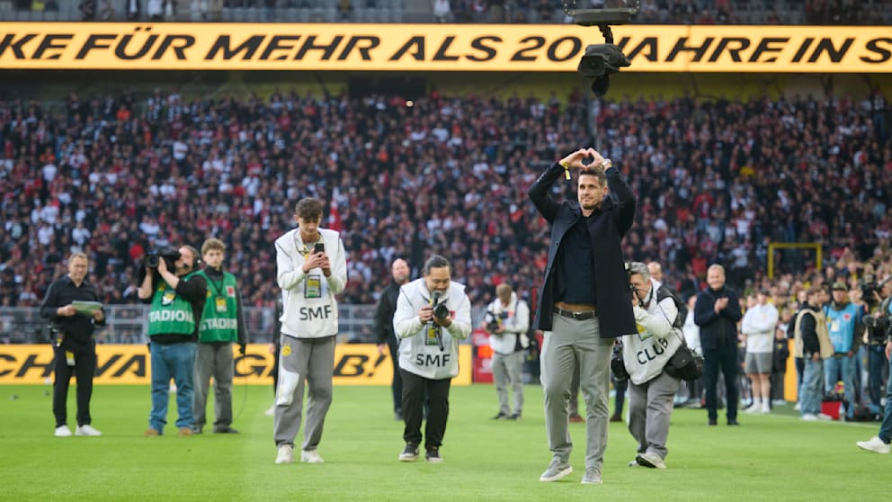 BVB sichert Platz 2 mit emotionalem Sieg gegen Frankfurt
