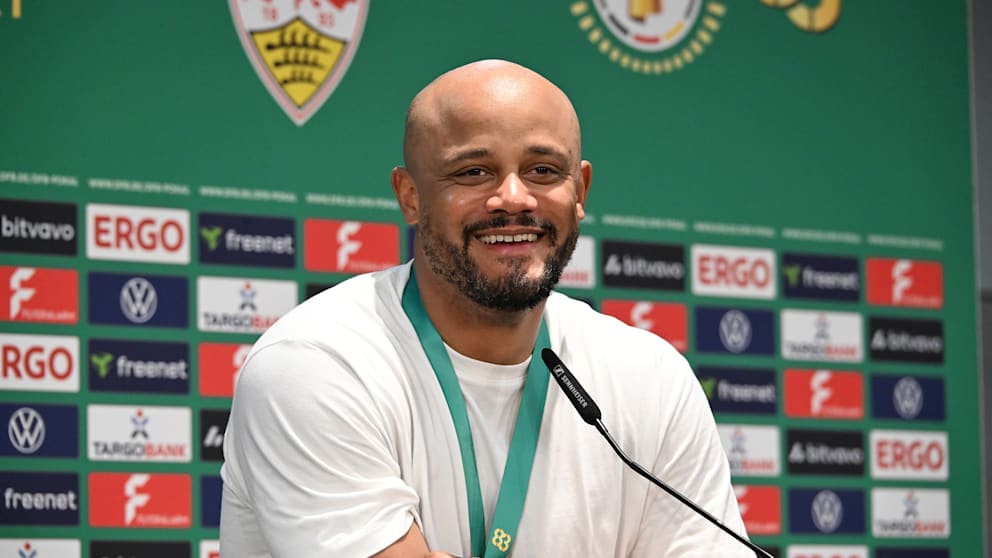 Kompany sorgt für Lacher bei Pressekonferenz