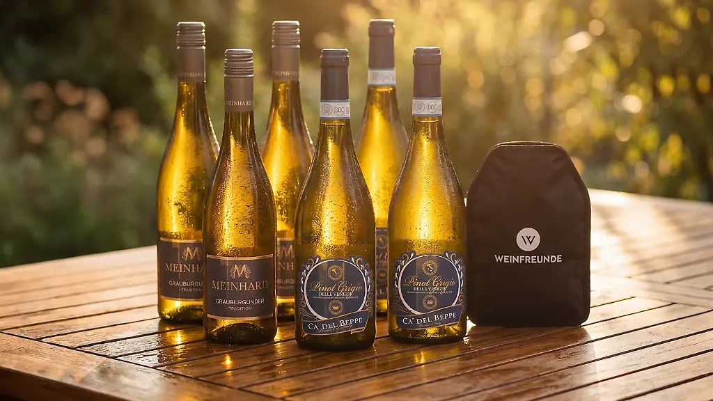 Exklusives Weinduell: Grauburgunder und Pinot Grigio