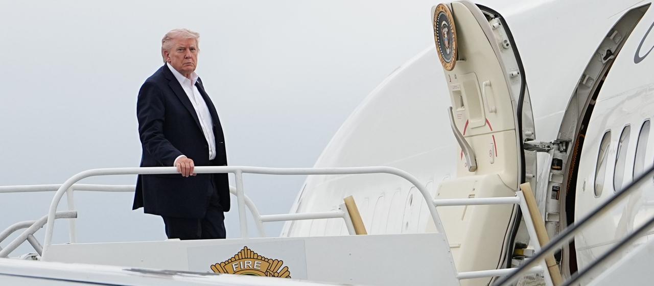 Besuch von US-Präsident Trump bei Chinas Staatschef Xi Jinping