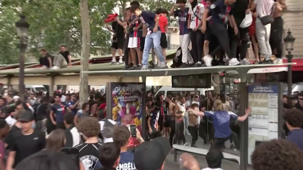 Randale in Paris: PSG-Fans verursachen Schäden