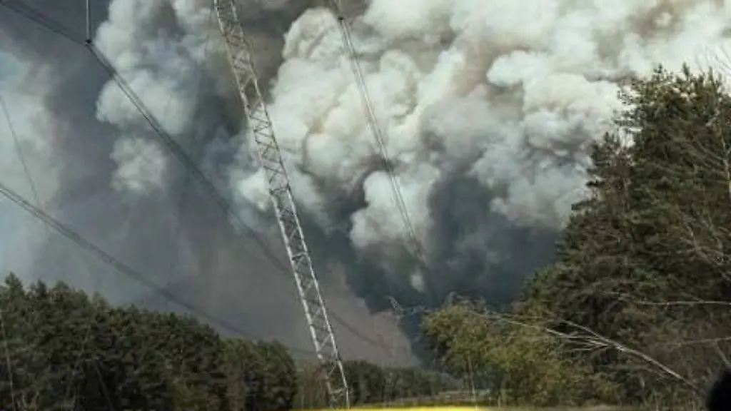 Waldbrand in Tschernobyl: Gefahr radioaktiver Stoffe