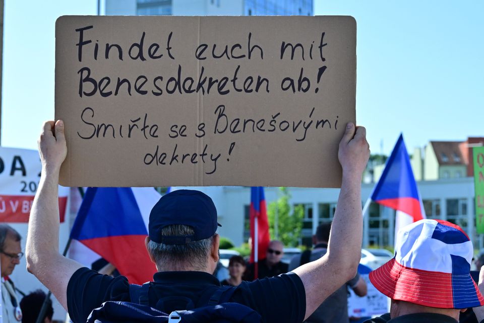 Sudetendeutscher Tag in Tschechien geprägt von Gedenken und Protesten