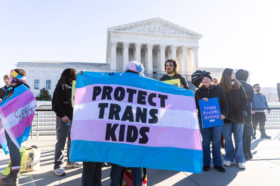 Demonstration für Transrechte in Washington, D.C.