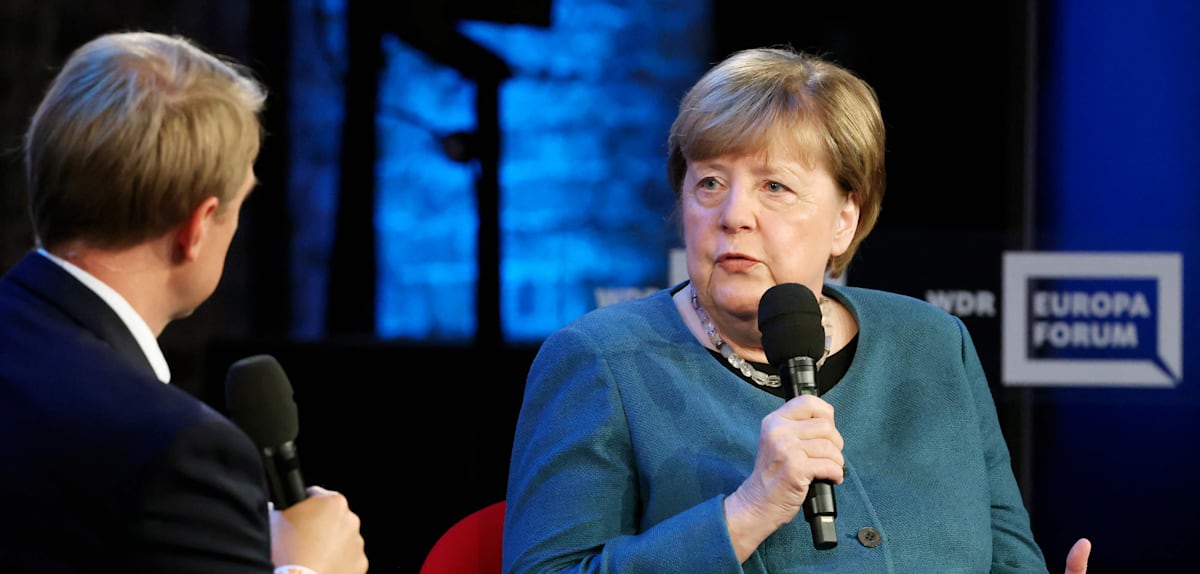 Angela Merkel betont die Notwendigkeit europäischer Zusammenarbeit