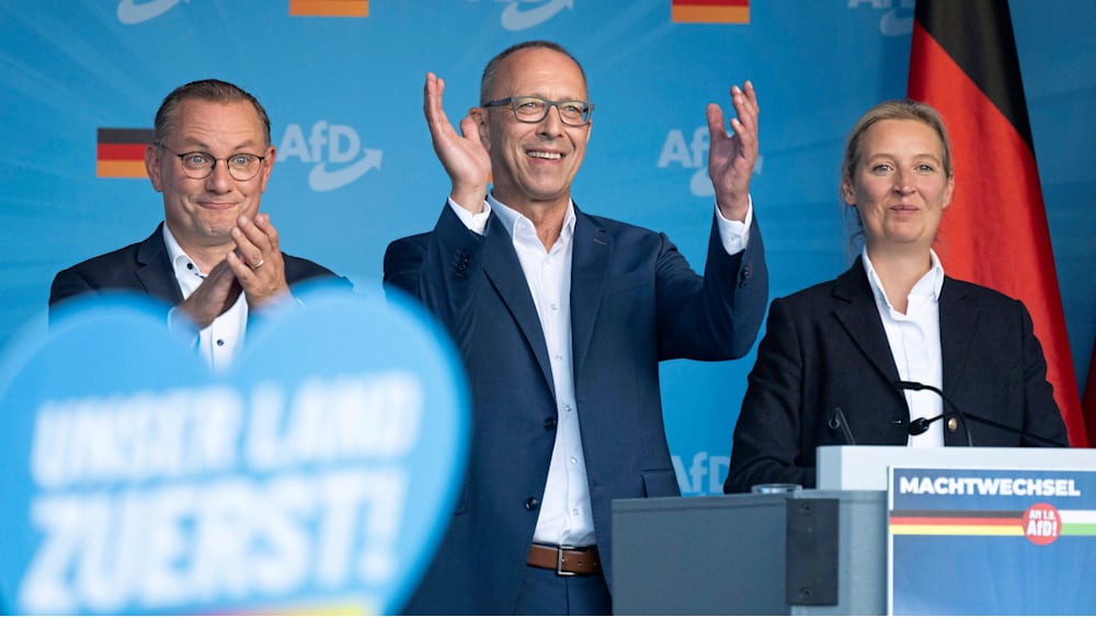 AfD erreicht Umfrage-Rekordwert in Sachsen