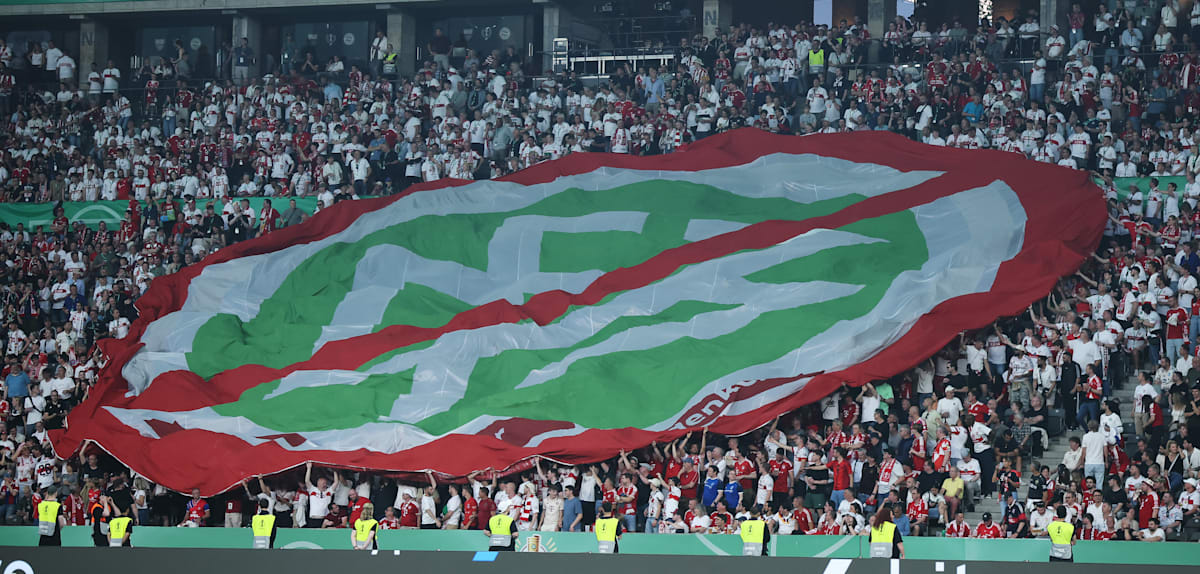 Proteste gegen den DFB beim Pokalfinale