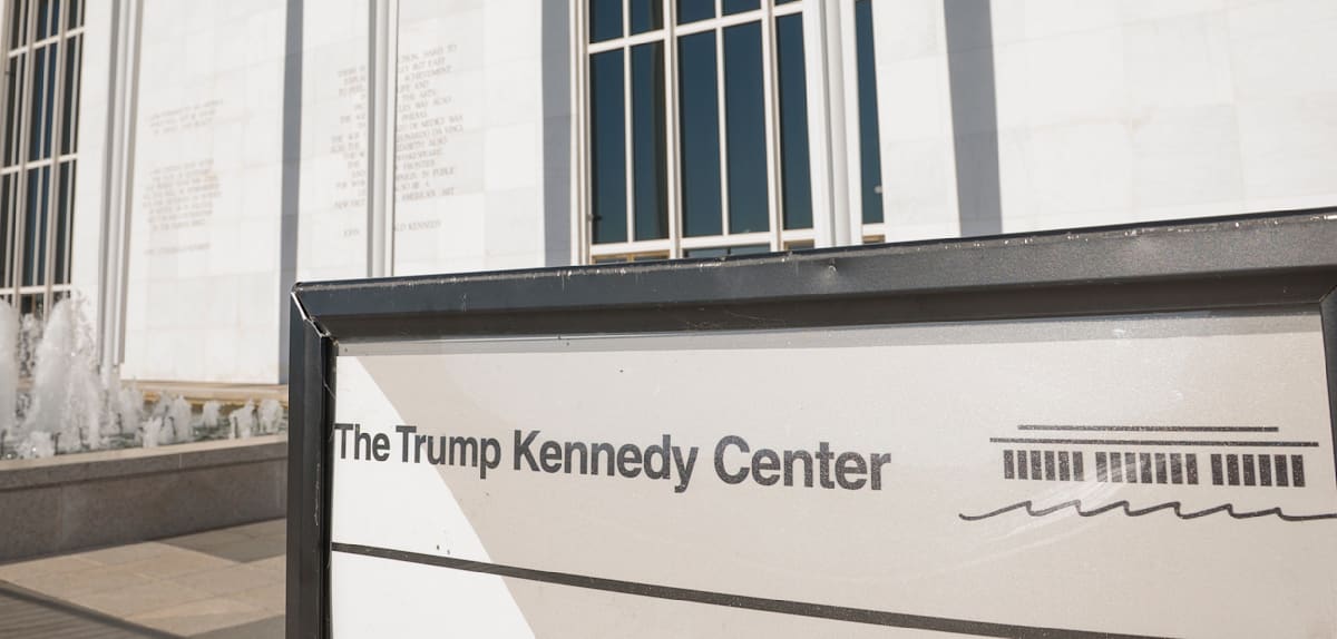 Trump gibt Pläne zur Renovierung des Kennedy Centers auf