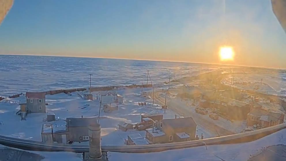Spektakulärer Zeitraffer aus Alaska: Sonnenaufgang nach 65 Tagen Dunkelheit