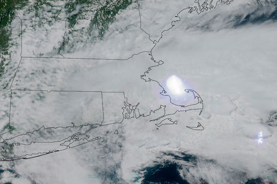 Meteor explodiert über den USA