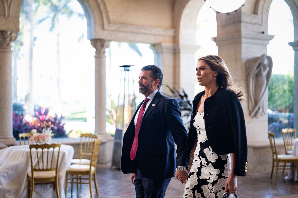 Donald Trump Jr.s Hochzeit ohne den US-Präsidenten