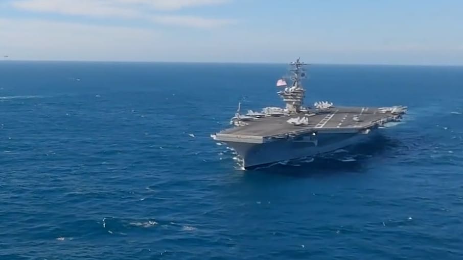 USS Nimitz: Der Gigant der US-Flotte in der Karibik