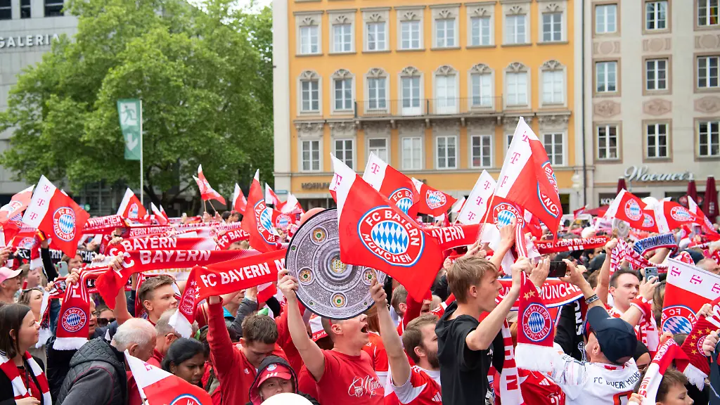 Unruhe bei der Meisterfeier des FC Bayern