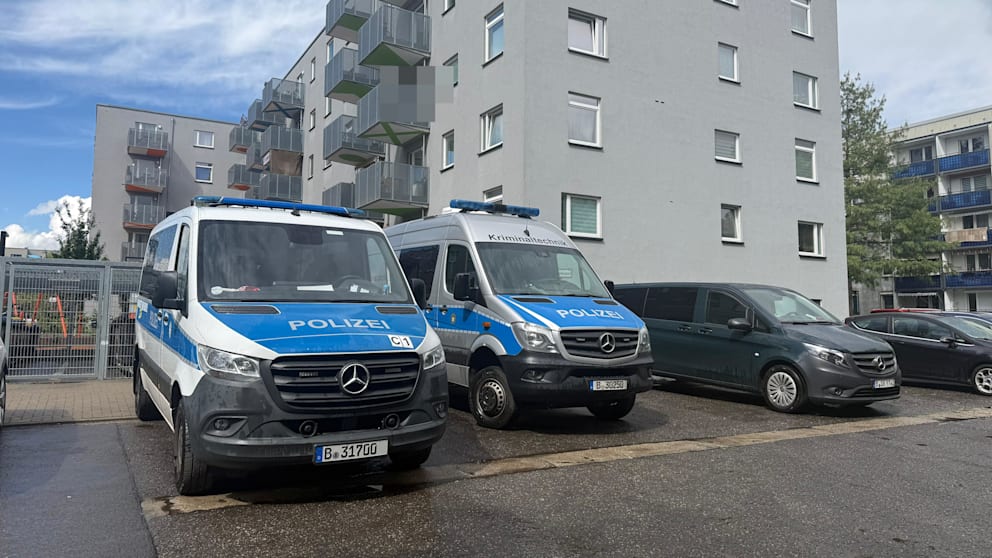 Untersuchungen nach schwerem Verbrechen in Berlin