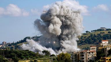 Israels Offensive gegen die Hisbollah im Libanon verstärkt sich