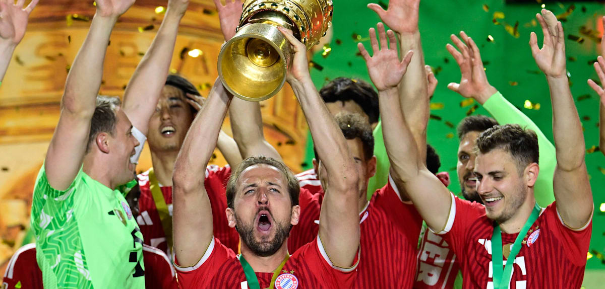 Harry Kane führt Bayern mit Hattrick zum Pokalsieg