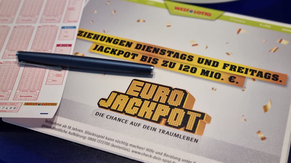 Gewinnchance auf 118-Millionen-Eurojackpot