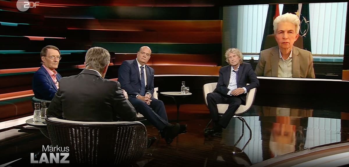 Streit bei Markus Lanz: Heftige Debatte zwischen Strack-Zimmermann und Lauterbach