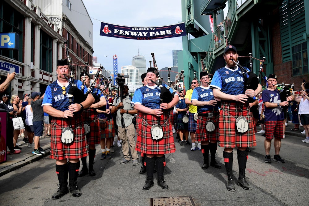 Die Tartan Army bringt Freude nach Boston