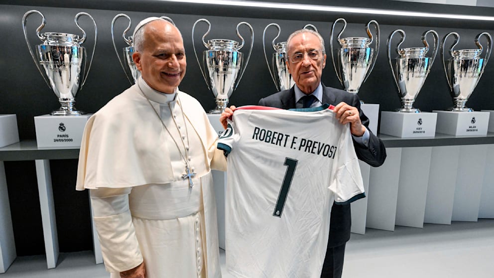 Hoher Besuch im Bernabéu: Papst Leo XIV bei Real Madrid