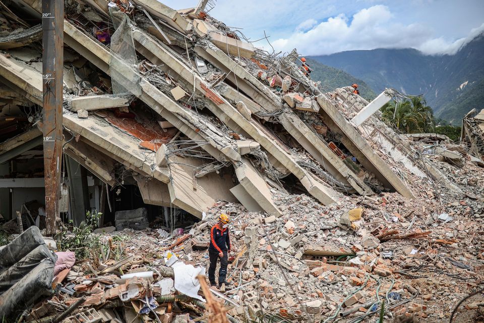Vermisstensuche in La Guaira, Venezuela