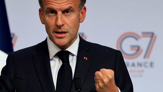 G-7-Gipfel in Évian: Macron fordert internationale KI-Regulierung