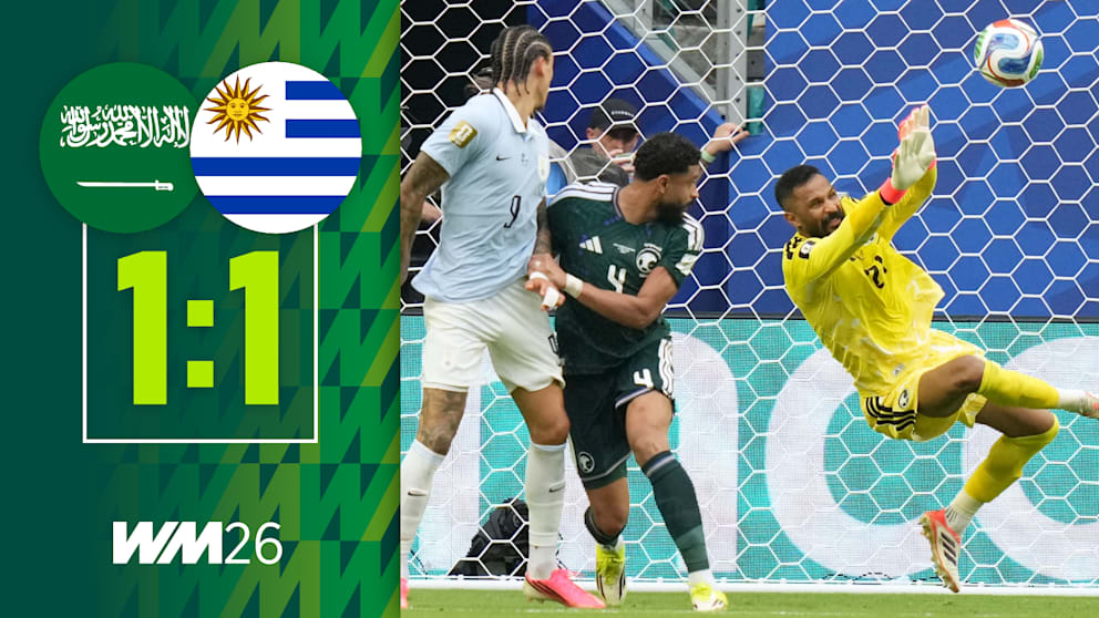 WM-Spiel Saudi-Arabien gegen Uruguay