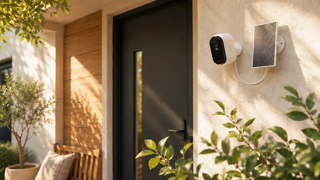 Arlo Essential 3 HD Kameras mit Solarpanels im Angebot
