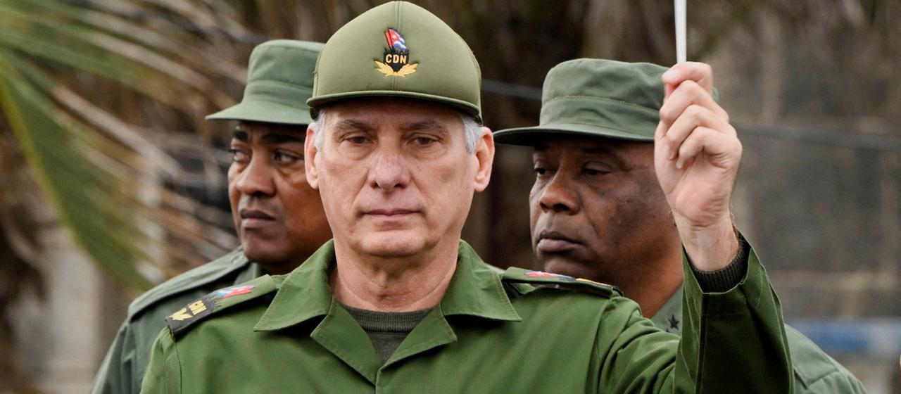 Druck auf Kuba: USA verhängen Sanktionen gegen Präsident Díaz-Canel