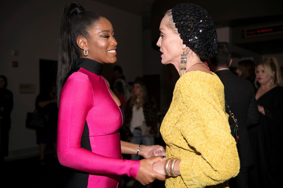 Sharon Stone und Keke Palmer diskutieren über Frauenrechte