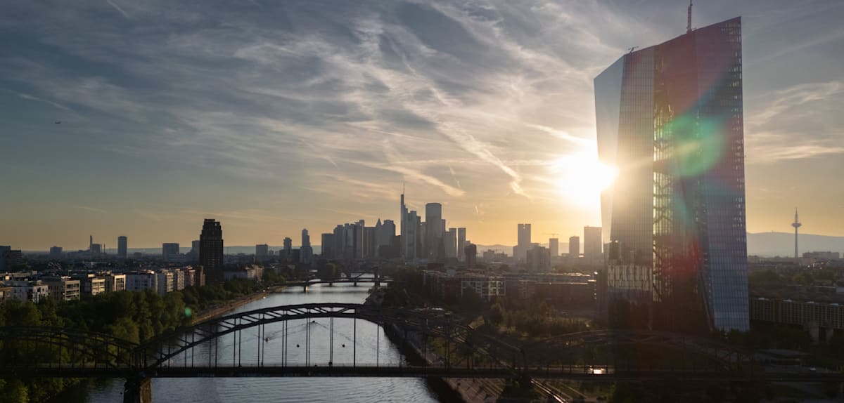Wirtschaft in der Euro-Zone im ersten Quartal geschrumpft