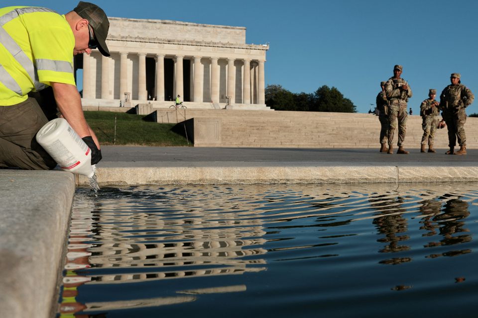 Skandal um Reflecting Pool in Washington