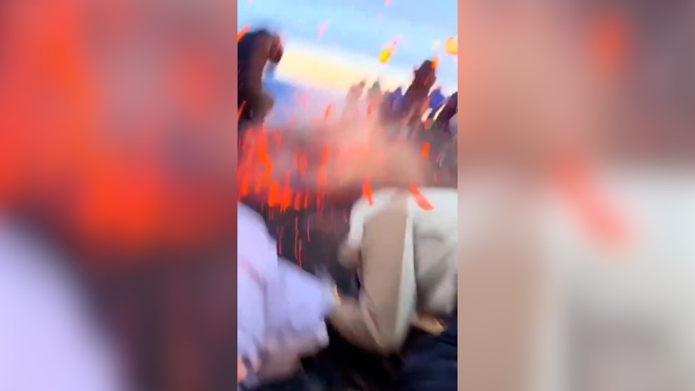 Touristen entgehen knapp einer Katastrophe am Volcán de Fuego