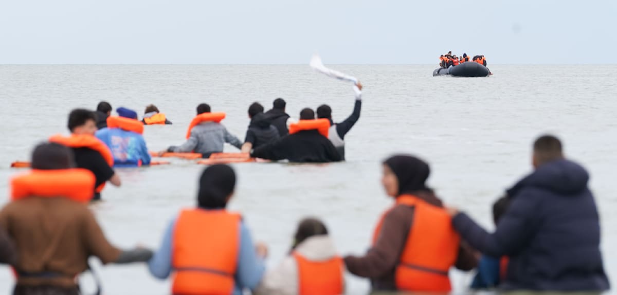 Großbritannien verzeichnet Anstieg von Bootsflüchtlingen