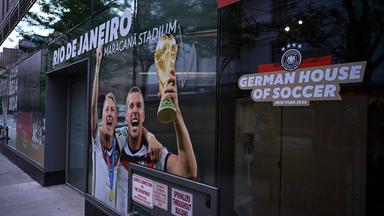 Das German House of Soccer in Manhattan während der WM 2026