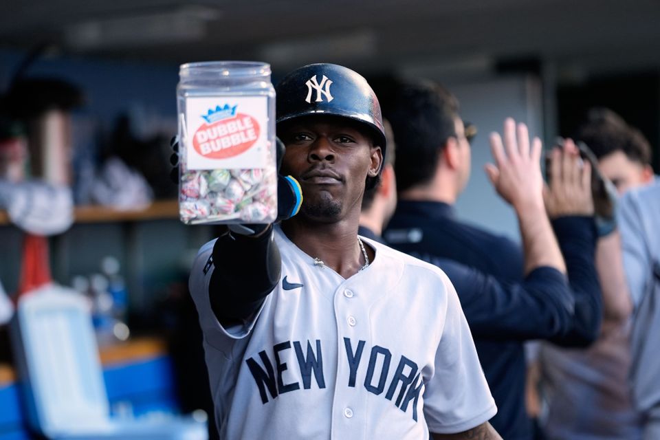 Jazz Chisholm Jr. überrascht Yankees mit Lolli-Auftritt