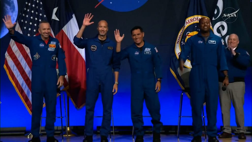 NASA präsentiert Besatzung von Artemis III