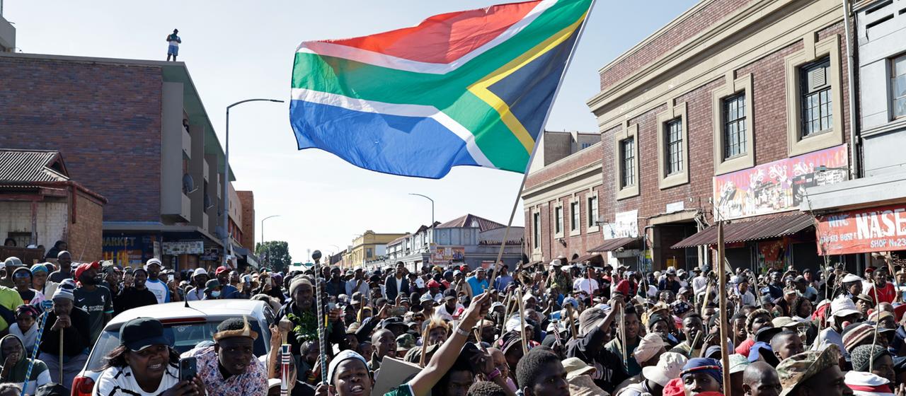 Südafrika: Proteste gegen illegale Einwanderung