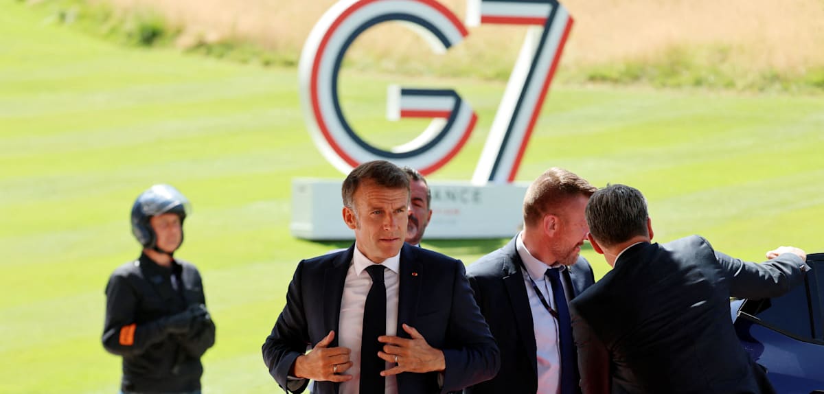 Macron reagiert verärgert auf Trumps Strafzoll-Drohung
