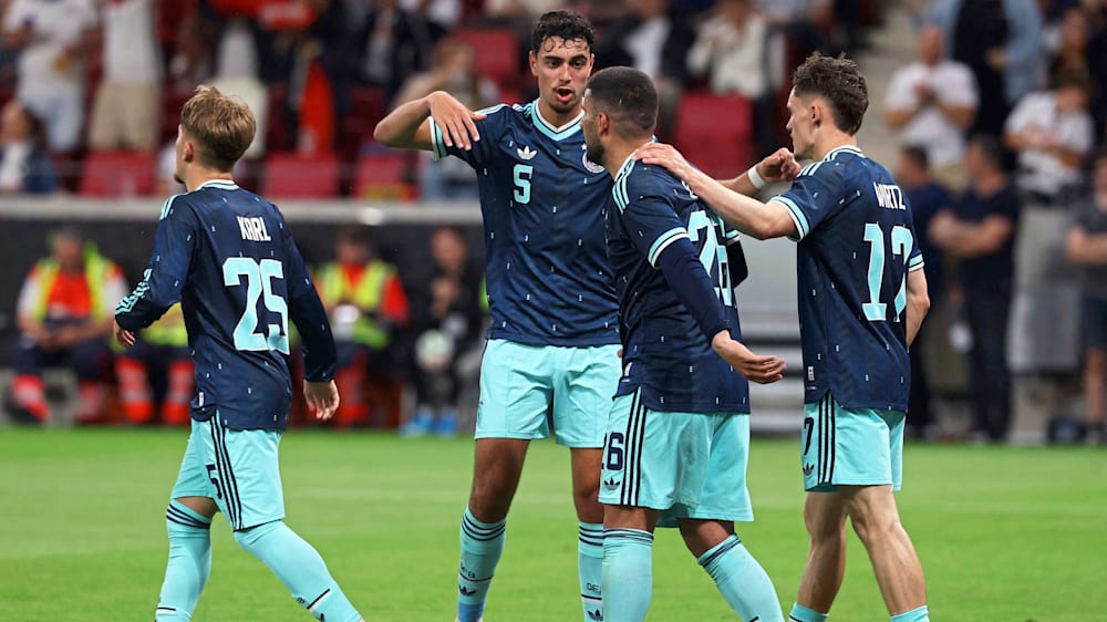 Nationalmannschaft im zweiten Testspiel gegen Finnland