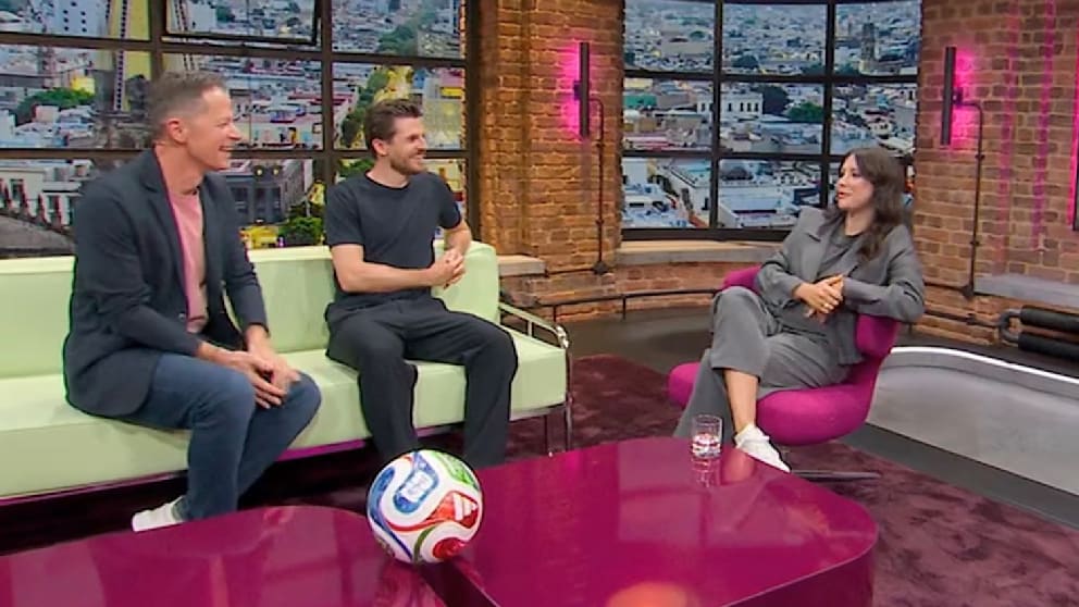 Ungewöhnlicher TV-Auftritt des Fußball-Ehepaars Hofmann