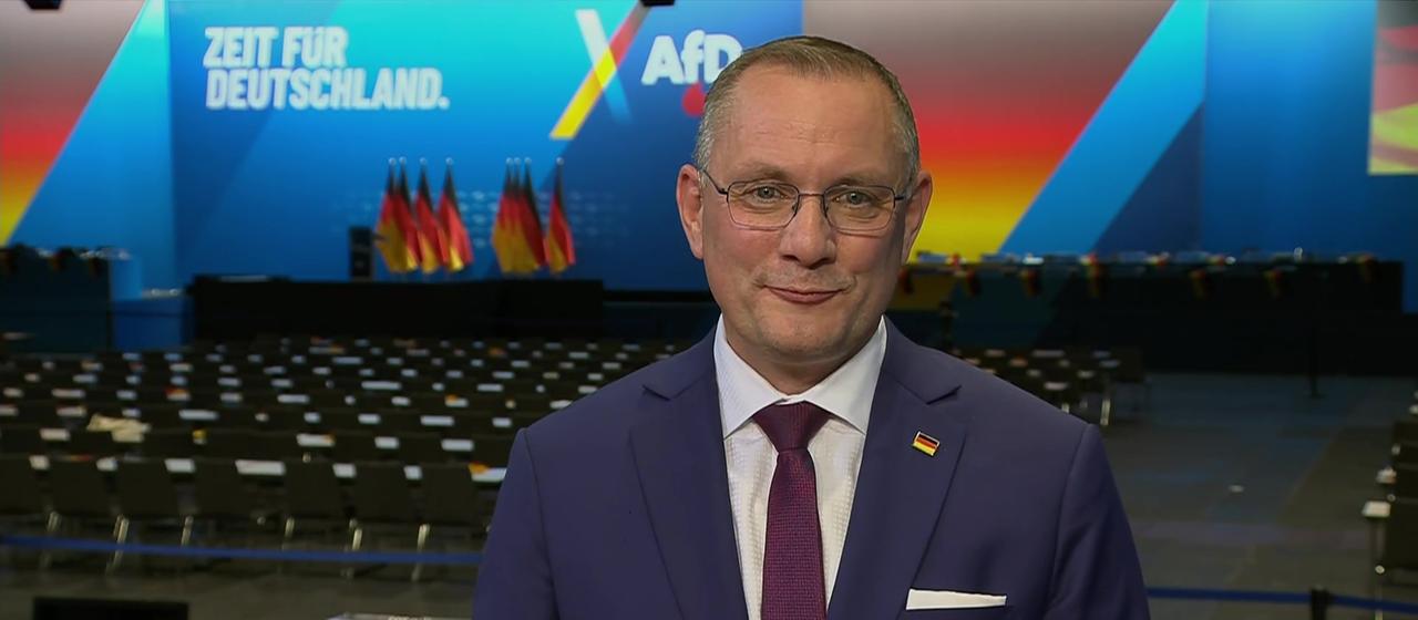AfD-Chef Chrupalla betont Führungsqualitäten der Partei